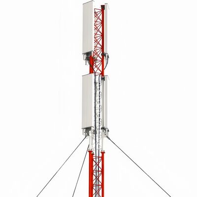 20m-60m Wireless Communication Price Iron Telecom Guyed Wire 5g Radio Antenna WiFi ISP Internet Tower for Sale