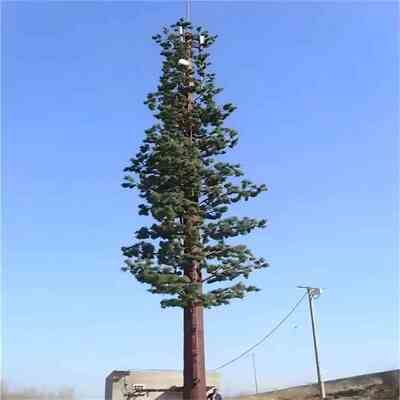 15 25 32 متری سفارشی Bionic Pine Tree Tower برای پوشش سیگنال 5G پارک شهر