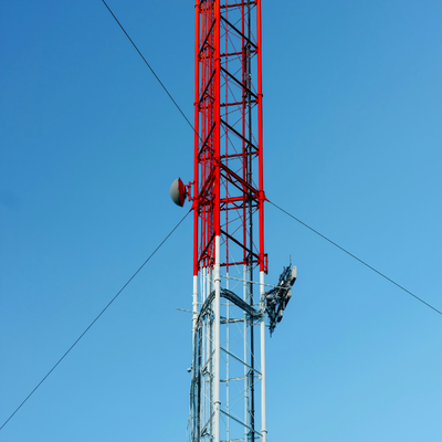 38M Quick Erect Guyed Wire Tower for Emergency Disaster Relief Tower