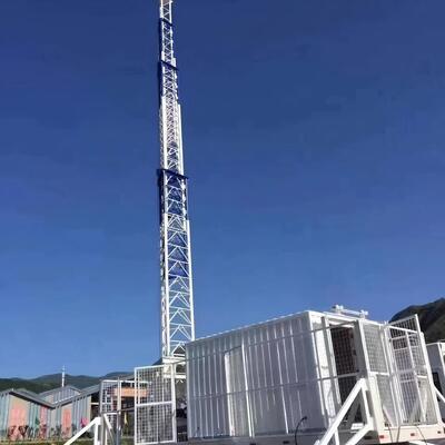 Mobile Emergency Communication Tower Trailer with Telescopic Mast for Rapid Deployment and Disaster Recovery