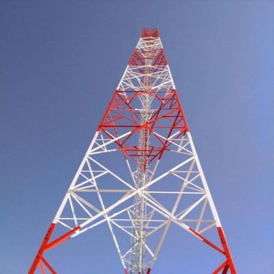 ساختار قاب پیچ نردبان 4 پای برج شبکه 5-200M ارتفاع
