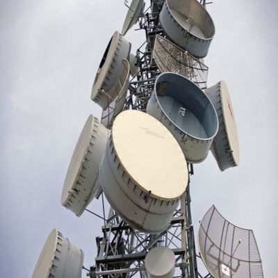 برج مخابرات موبایل ۷۲ متر ۴ پای فولادی