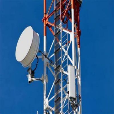 10 - 60M برج فولاد لوله ای گالوانیزه سیگنال وای فای Bts تلویزیون های 3 پای برج فولاد لوله ای