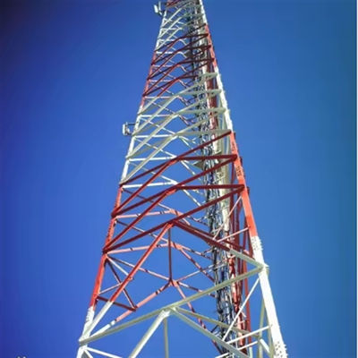 20 - 50 متر 55 متر 60 متر 70 متر 80 متر گرم DIP گالوانیزه 3 پای برج خودپذیر 3 پای برج زاویه ای