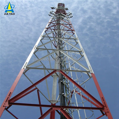5 10 15 20 25 30 M خود پشتیبانی گالوانیزه فولاد زاویه ای 3 برج پای 5-100M