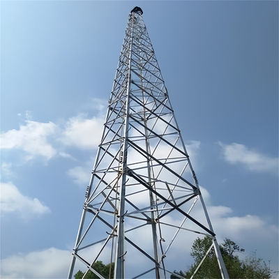 تلویزیون در فضای باز 4G بی سیم تلفن همراه ارتباطات ماهواره ای رادیو مایکروویو آنتن برج شبکه 4 پا برج زاویه ای