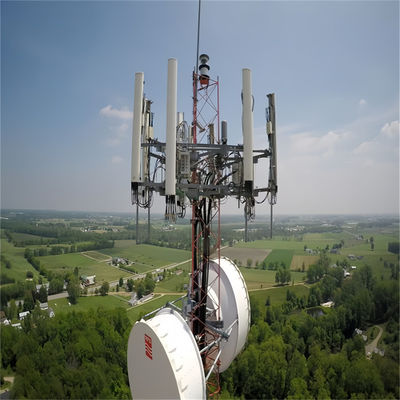 25 35 45 55 60 متر پایگاه خودپذیر رادیو انتقال ستون Wifi گیرنده فولاد مخابرات برج ارتباطات چهارپا