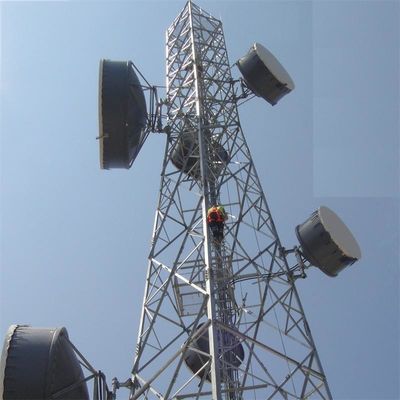 برج مخابرات موبایل ۷۲ متر ۴ پای فولادی