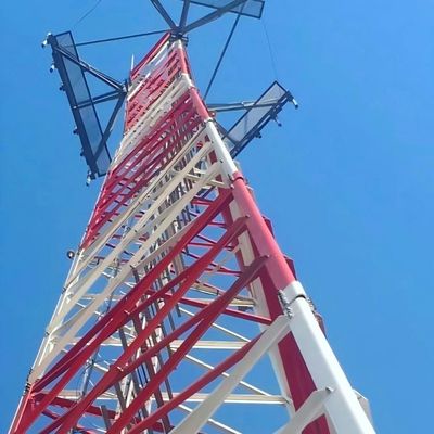 تولید کننده قیمت 2g 3g 4g 5g مخابرات بی سیم Gsm سیگنال آنتن 3/4 پا برج فولادی لوله ای
