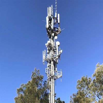 بستر کاری تخصصی وای فای دوربردی مایکروویو خود پشتیبانی مونوپول آنتن برج