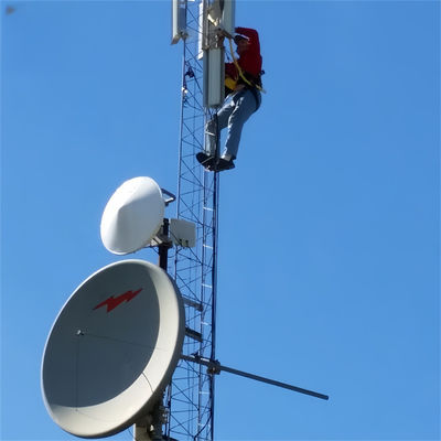 شرکت مخابراتی کوچک خودپذیر آنتن سلولی ستون 5g شبکه 20 فوت پلت فرم سقف برج بالا