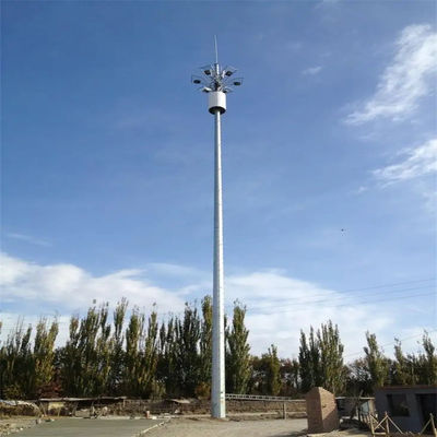 30 متری مخابرات یکپارچه آنتن برج ASTM A123 Q345B/A572
