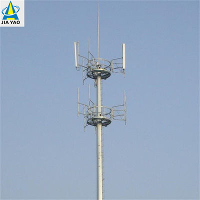 برج چند منظوره ی گالوانیزه ی گرم 5G اینترنت تلفن همراه سیگنال ارتباطات برج فولادی