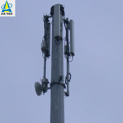 برج چند منظوره ی گالوانیزه ی گرم 5G اینترنت تلفن همراه سیگنال ارتباطات برج فولادی