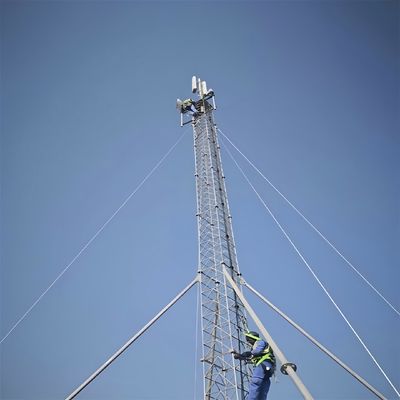 رادیو 4g 5g Isp ارتباطات فولاد کربن شبکه مرد برج مست مثلث