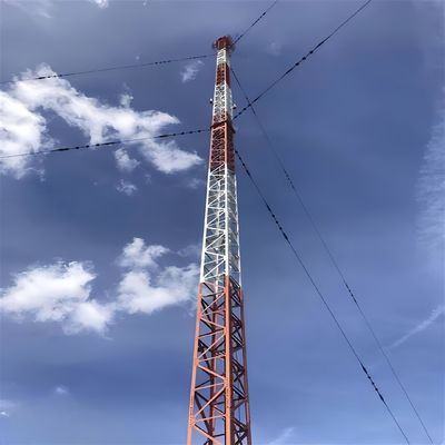 رادیو 4g 5g Isp ارتباطات فولاد کربن شبکه مرد برج مست مثلث