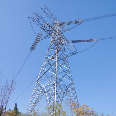 برج خط انتقال ولتاژ بالا 10KV 33KV 66KV 110KV