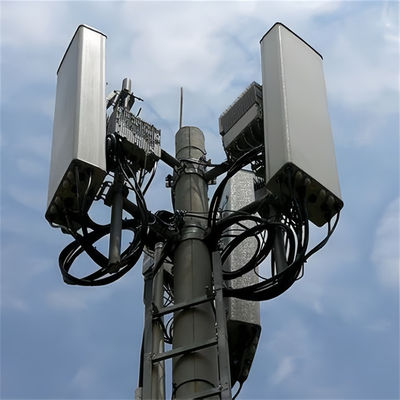 سیگنال تلفن وای فای 5G ایستگاه پایه سلولی استیل مخابرات برج انحصاری 5 10 20 25 30 35 40 متر