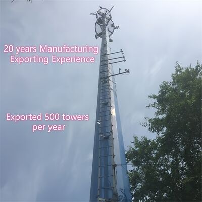 آهن وای فای تلفن همراه آنتن برج 25m 40m ارتفاع شبکه تلفن همراه ارتباطات