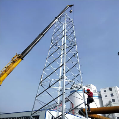 20 30 40M 4 پاهای زاویه ای فولادی شبکه ماندگار 5G Wifi Signal Cell Booster برج مخابرات