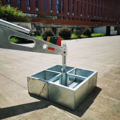 Telescopic Lattice Tower 15-30M Galvanized Steel Truck Mounted Communication Antenna 40M/S Wind Resistant