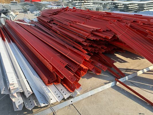 برج استیل زاویه ای 3 پایی بدن برج مثلث با شیب برابر یا شیب متغیر و قطعه متقاطع زاویه ای فولادی برای ارتباطات