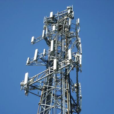 Heavy Duty 3 Legged Tubular Steel Tower Providing Robust Support for Transmission Equipment and Communication Systems