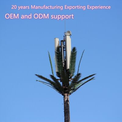 برج مخابراتی درخت مصنوعی گالوانیزه گرم، طرح پاپولوس اورفراتیکای بیابانی گوبی، ضد شن و استتار