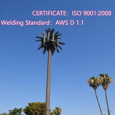 برج مخابراتی درخت مصنوعی گالوانیزه گرم، طرح پاپولوس اورفراتیکای بیابانی گوبی، ضد شن و استتار