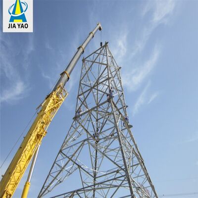 باتری پشتیبان پنل خورشیدی آنتن برج فولاد گالوانیزه 15 25 30M 5G 4G Emergency Telecom Tower