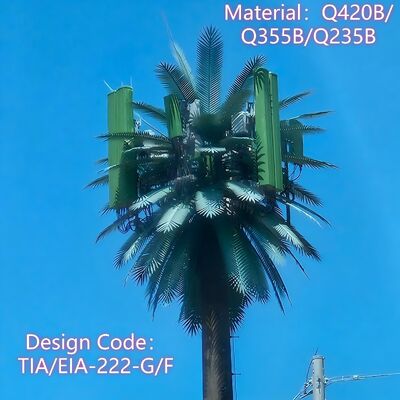 برج درختی بایونیک 20 متری طراحی شده برای ادغام یکپارچه در مناظر با ظاهری شبیه درخت و ساختار مدولار