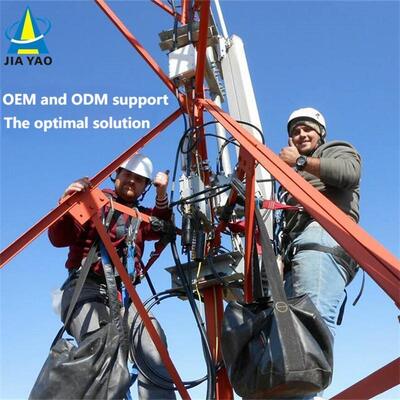 20M 40M Lightweight 3 Legged Angle Lattice Tower For Emergency Communication