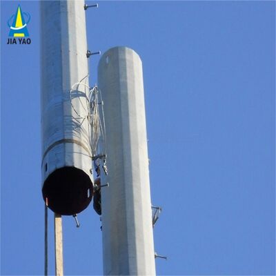 برج ارتباطی تک قطبی فولادی 28M برای پوشش سیگنال