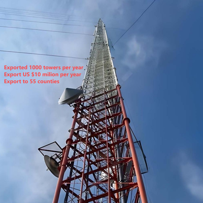 32 45 50M Q355 برج آنتن فولادی برای ارتباطات ایستگاه جنگلبانی