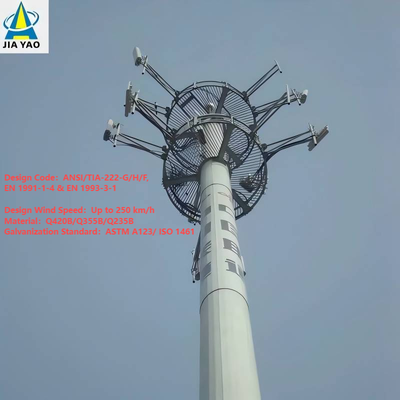 28 36 38 متری کابل داخلی راه اندازی برج انحصاری برای عبور پیاده از 5G