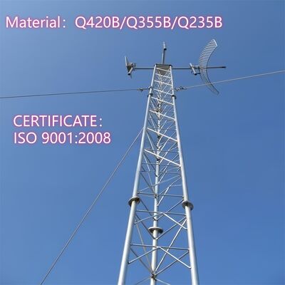پایه نور برج فولادی 35M Q355 برای پوشش علفزار