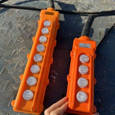 دکل دکل تلسکوپی فولادی قابل حمل 12 متر تا 25 متر برای ایستگاه پایه موبایل و نظارت رویداد موقت با سیستم بالابر برقی و پایه استقرار سریع