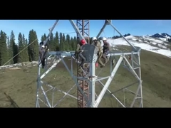 برج فولادی زاویه دار 4 پایه