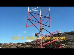 3.3 برج فولادی لوله دار با پاها